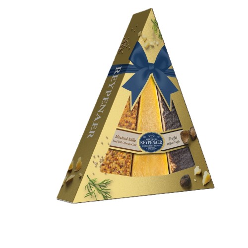 Reypenaer Trio Gold – zestaw wyjątkowych serów dojrzewających z dodatkami